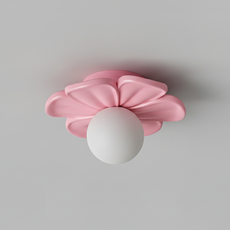 Lampada da soffitto a forma di fiore...