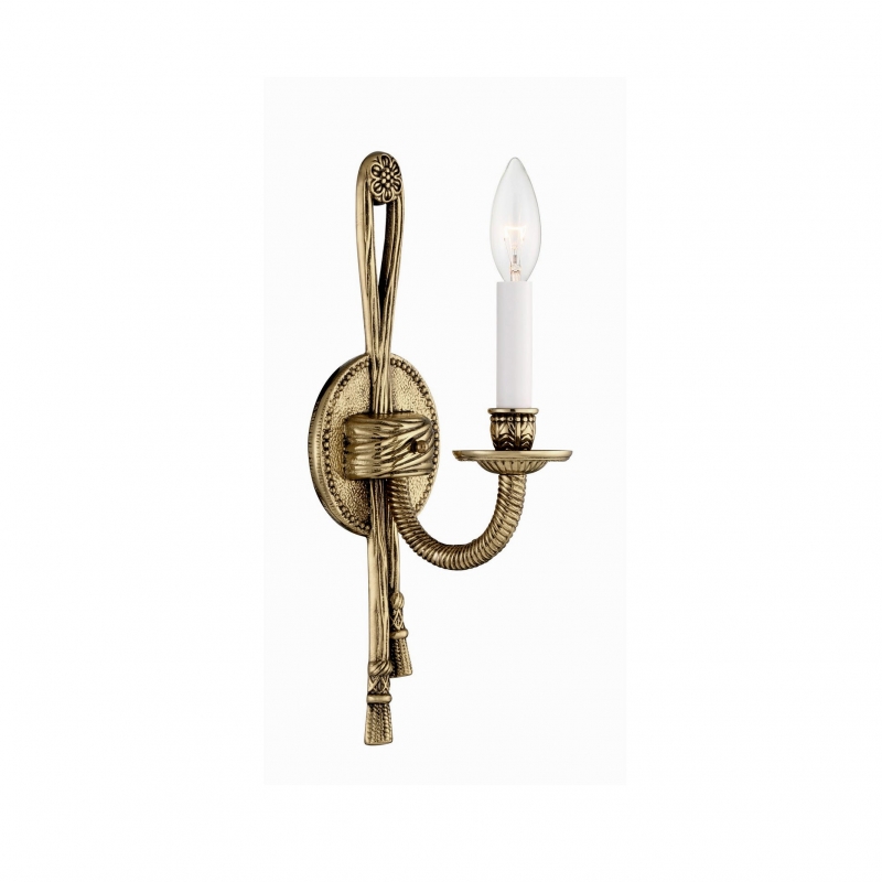 Cast Brass Sconce D584