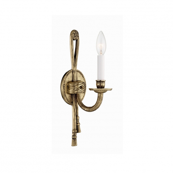 Cast Brass Sconce D584