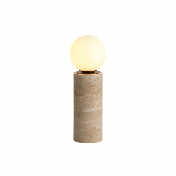 Core Travertine Table Lamp D645