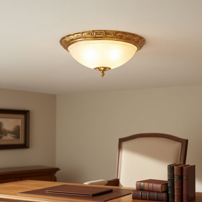 Deltana Flush Ceiling Lamp D737 2