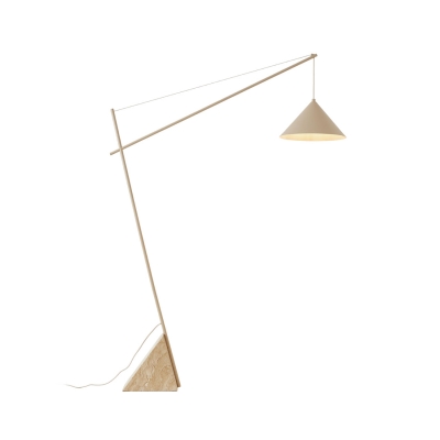 Grande Travertine Floor Lamp D706