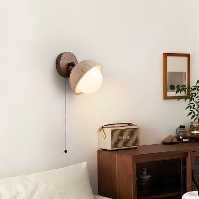 Ollina Travertine Wall Lamp D684 2