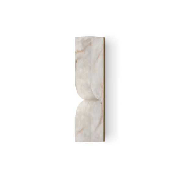 Rectangular Alabaster Wall Lamp D639
