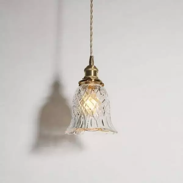 Clear glass pendant lights series