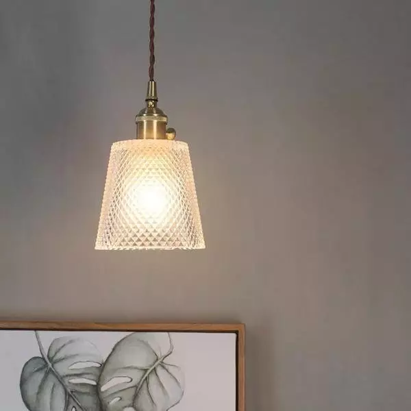 Clear glass pendant lights series