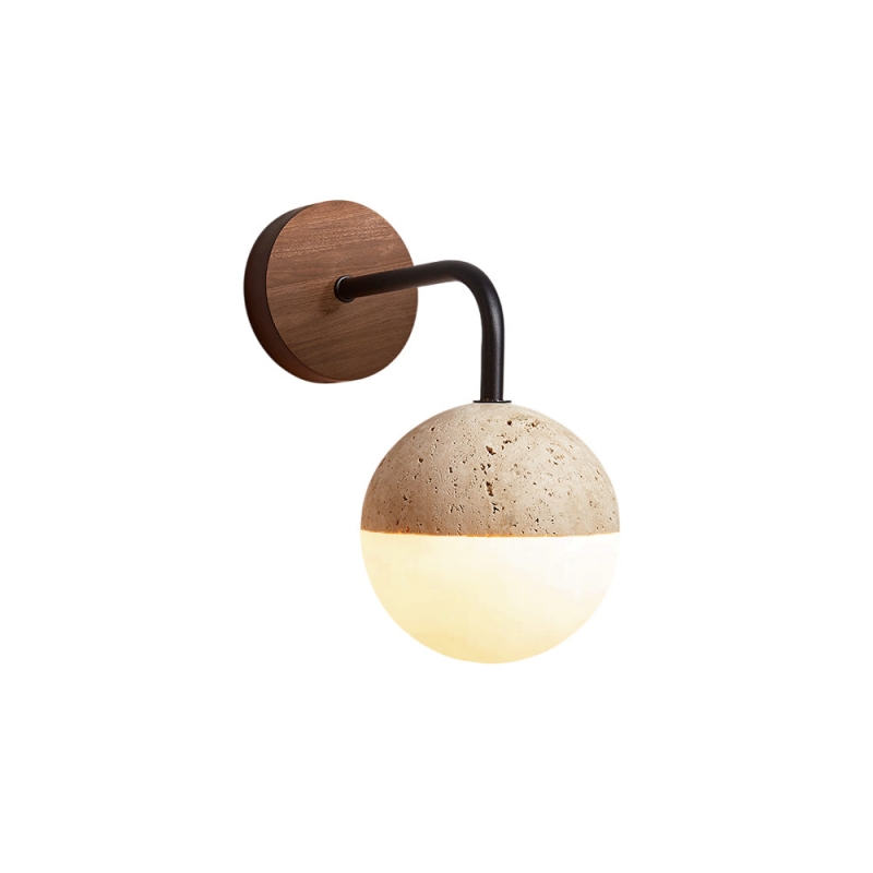 Tia Travertine Wall Lamp D662