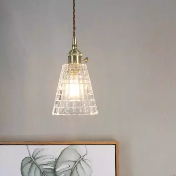 Clear glass pendant lights series