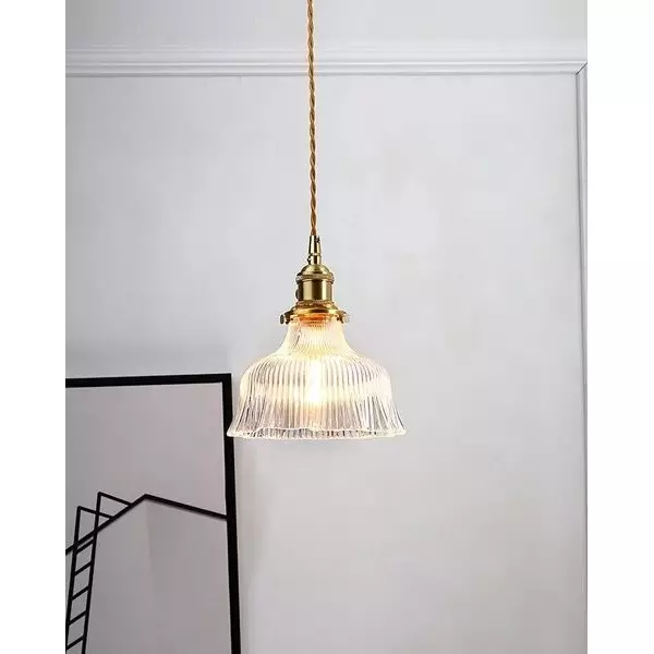 Clear glass pendant lights series