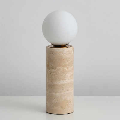 Core Travertine Table Lamp D645 2