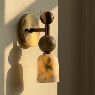 Flume Alabaster Wall Lamp D765