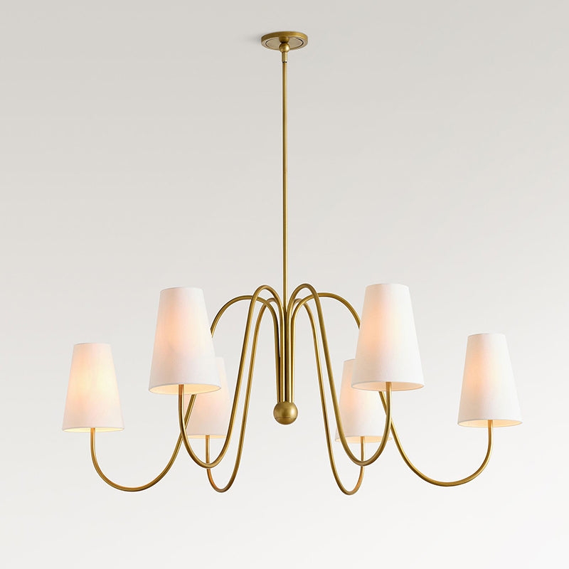 Gianna gebogen kroonluchter D640