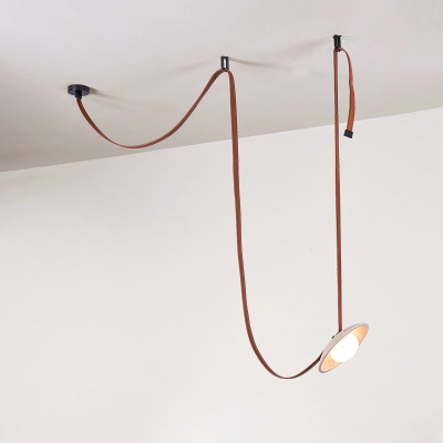 Light Rail Leather Pendant...
