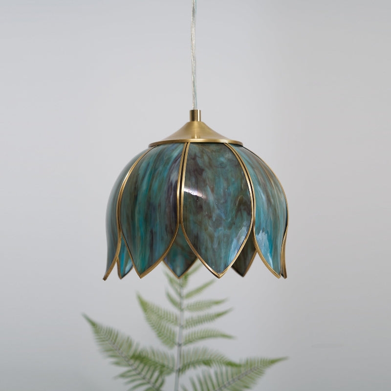 Retro Lotus Pendant Lamp D582