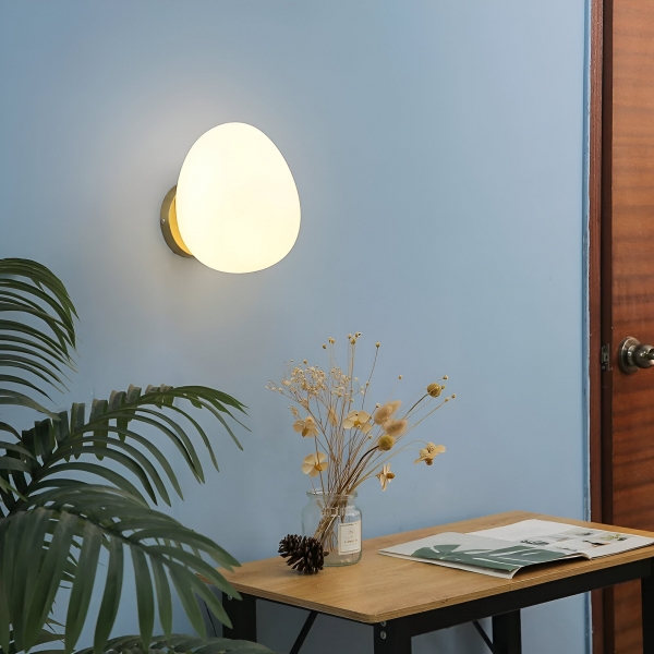 Arianne Nordic Glass Shade Wall Light D961