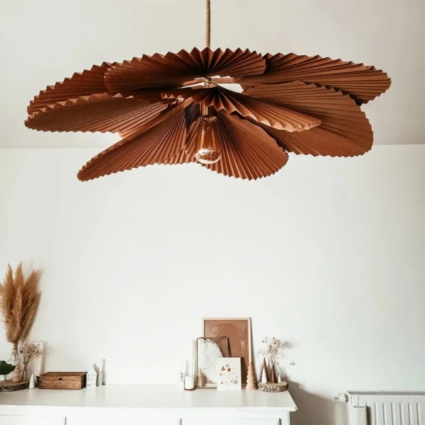 Art Deco Flower Chandelier D879