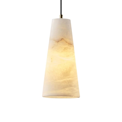 Aurora Pillar Alabaster Pendant Light D947