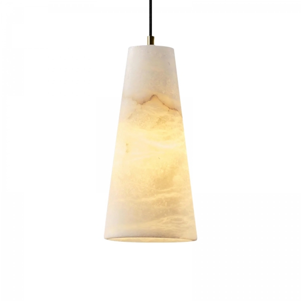 Aurora Pillar Alabaster Pendant Light D947