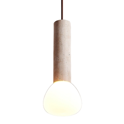 Elegant Travertine Cream Style Pendant Light D920