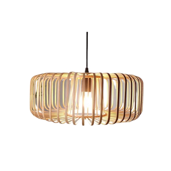 The Solar Illusion Bamboo Pendant Light D898