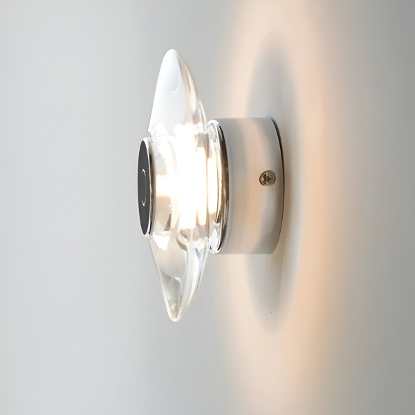 Italian Crystal Minimalist Clementine Wall Light D958