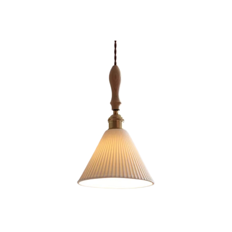 The Clear Ceramic Glass Pendant Light D861