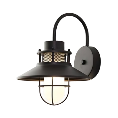 Luminous Outdoor Torch Metal Outdoor Wall Lamp D807