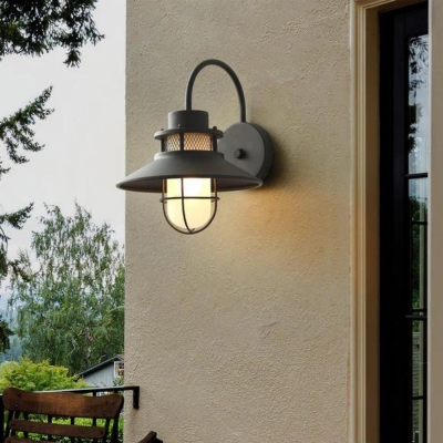 Luminous Outdoor Torch Metal Outdoor Wall Lamp D807 2