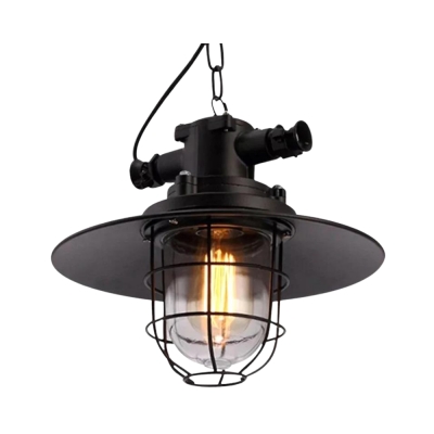 Brilliant Aluminum Industrial Ceiling Light D814