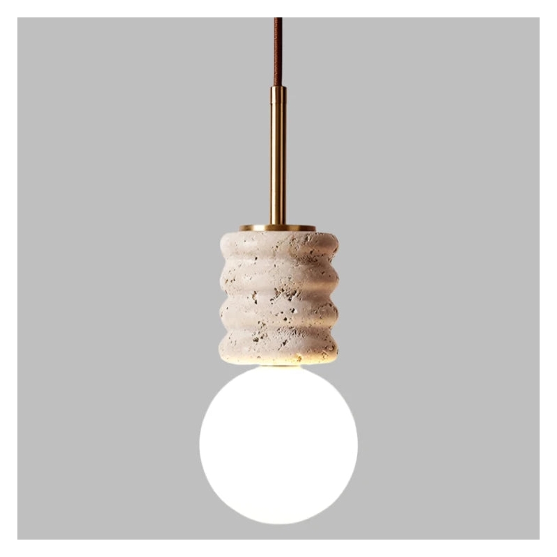 LED Chandelier Modern Stone Bedside Pendant Light D917