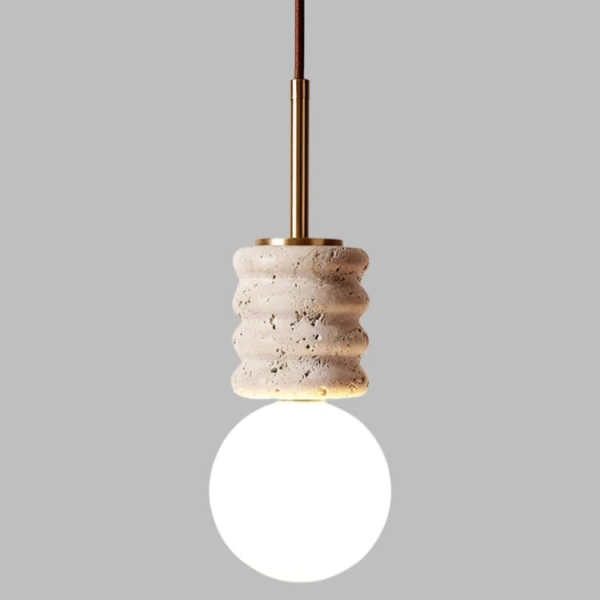 LED Chandelier Modern Stone Bedside Pendant Light D917