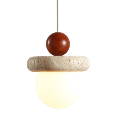 Cream Travertine Pendant Chandelier D926