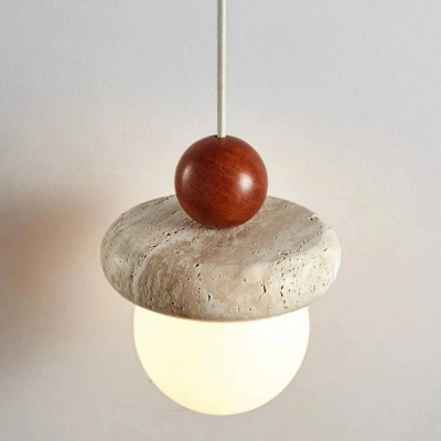 Cream Travertine Pendant Chandelier D926 2