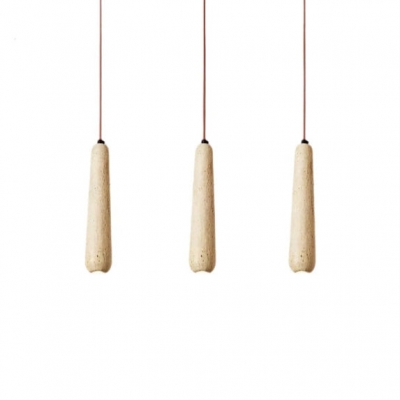 Travertine Tube Pendant Light D922
