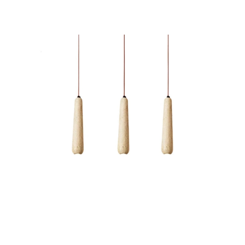 Travertine Tube Pendant Light D922