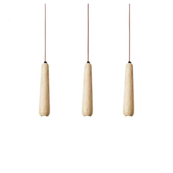 Travertine Tube Pendant Light D922
