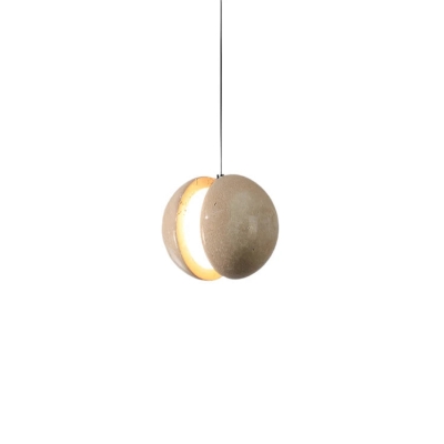 Travertine Lunar Chandelier D918