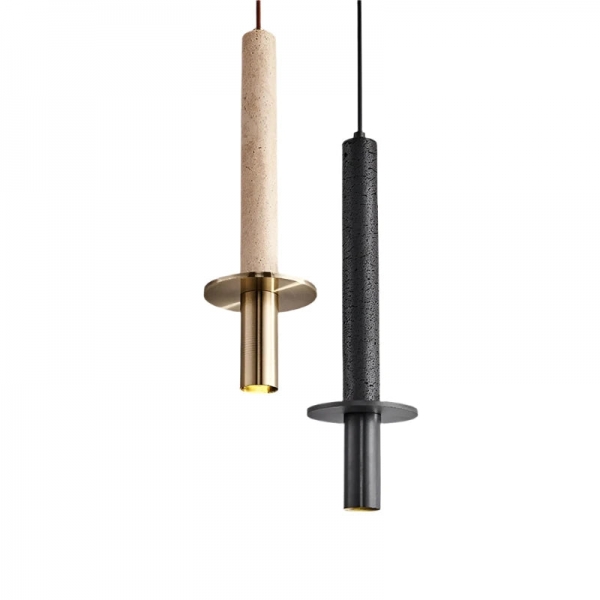 Nordic Modern Travertine Pendant Light D911
