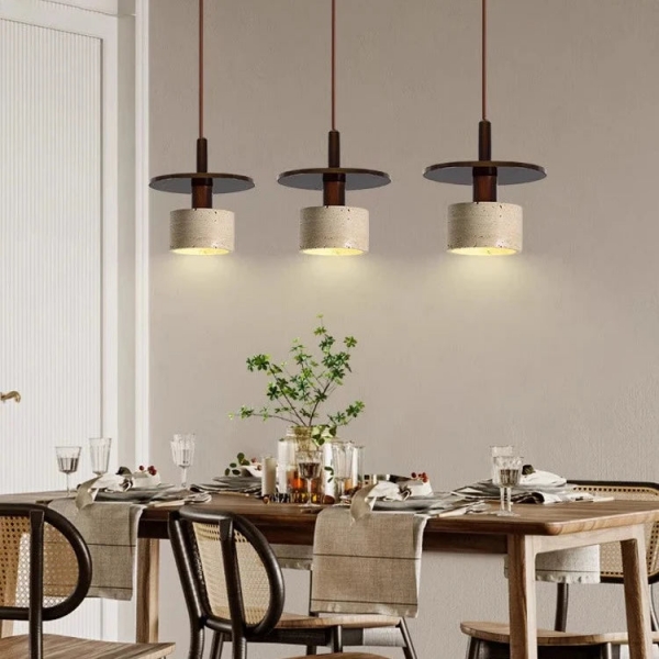 Travertine Vintage Retro Style Pendant Light D924