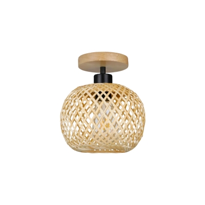 Handmade Ethereal Bamboo Ceiling Light D868