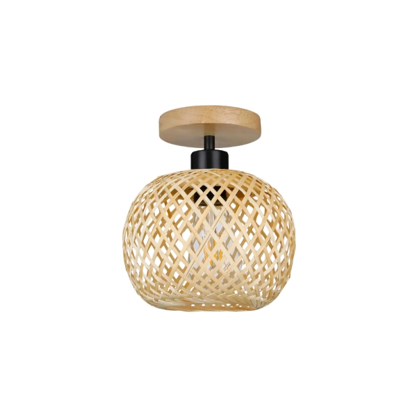 Handmade Ethereal Bamboo Ceiling Light D868