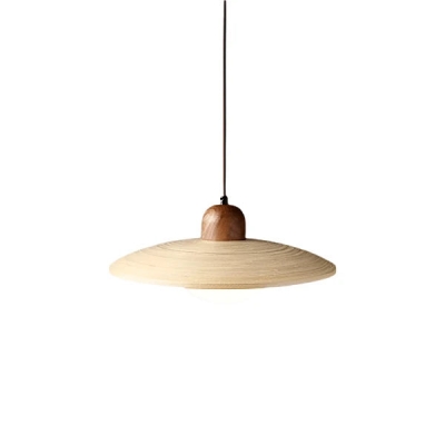 Nordic Bamboo & Wooden Pendant Light D921