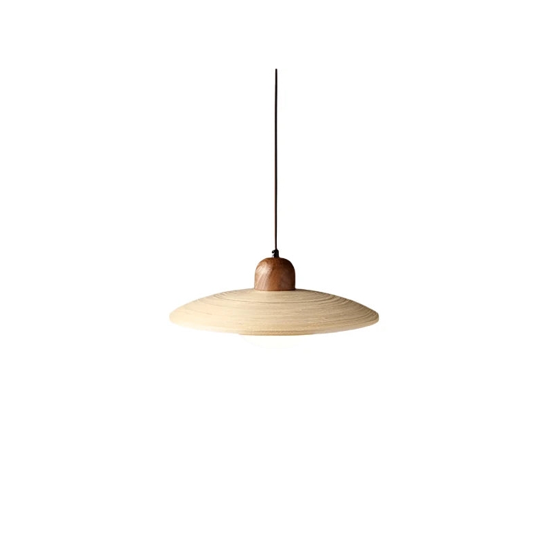 Nordic Bamboo & Wooden Pendant Light D921