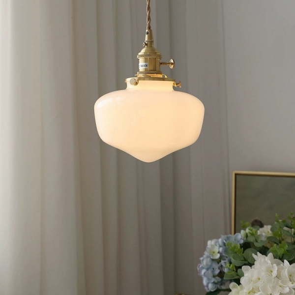 Radiant Lantern Retro Glass Pendant Light D954