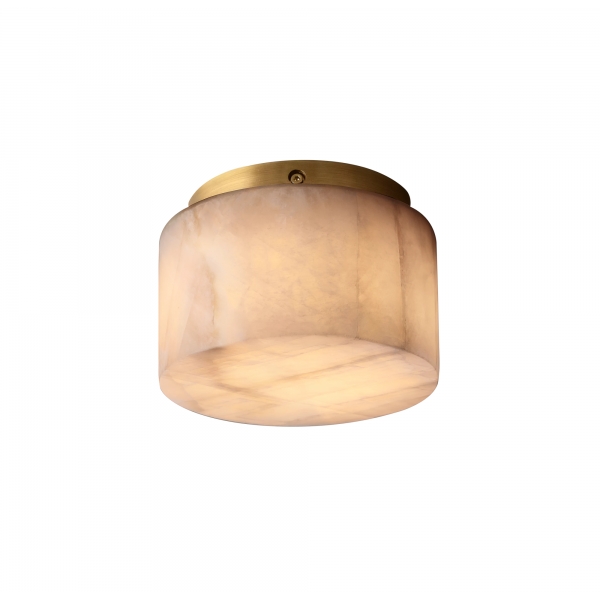 Rivage Alabaster Minimalist Ceiling Light D948
