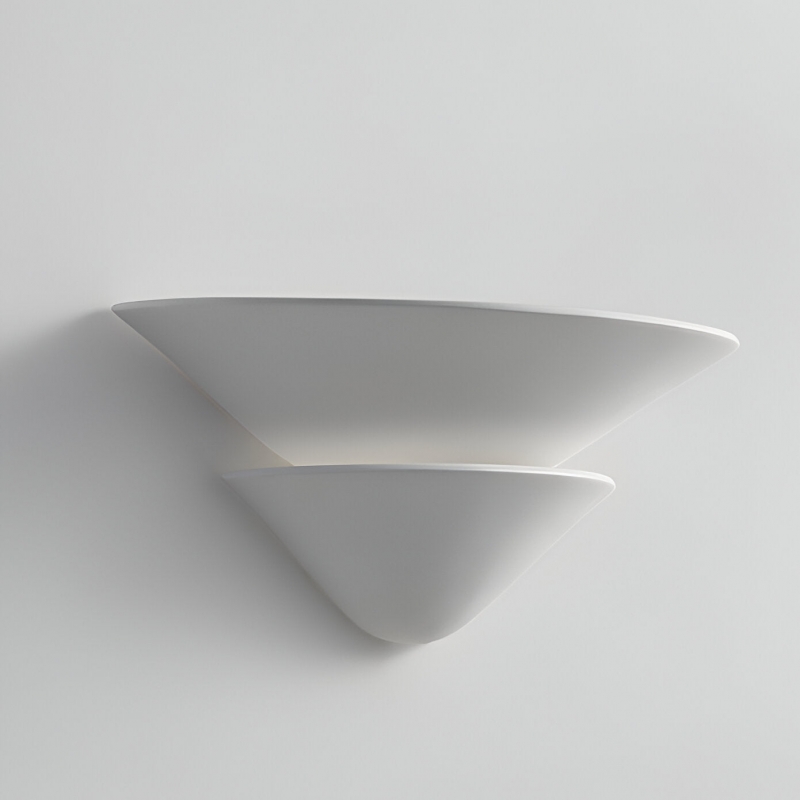 Shellora Wabi-Sabi Plaster Wall Light...