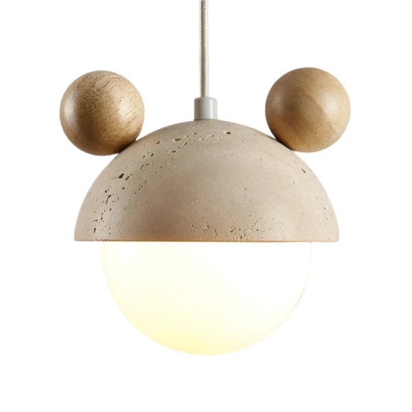 Travertine Micky Pendant Light D930