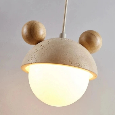Travertine Micky Pendant Light D930 2