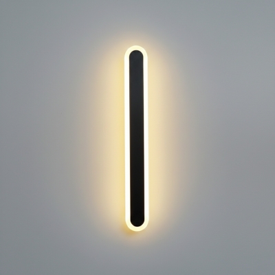 Edge Minimalist Metal Oval...