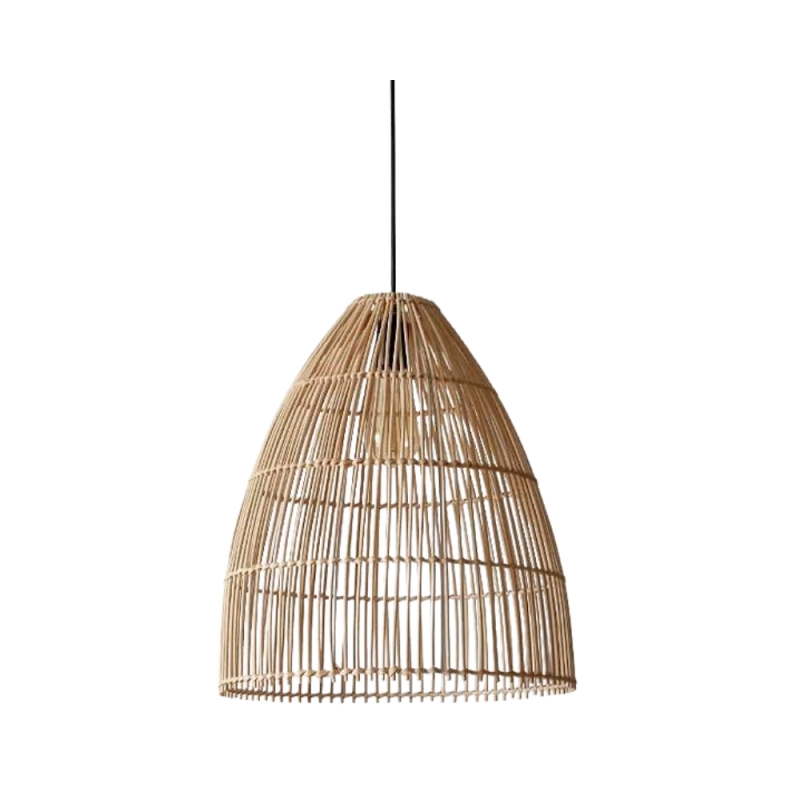 Runa Boho Rattan-Pendelleuchte D831